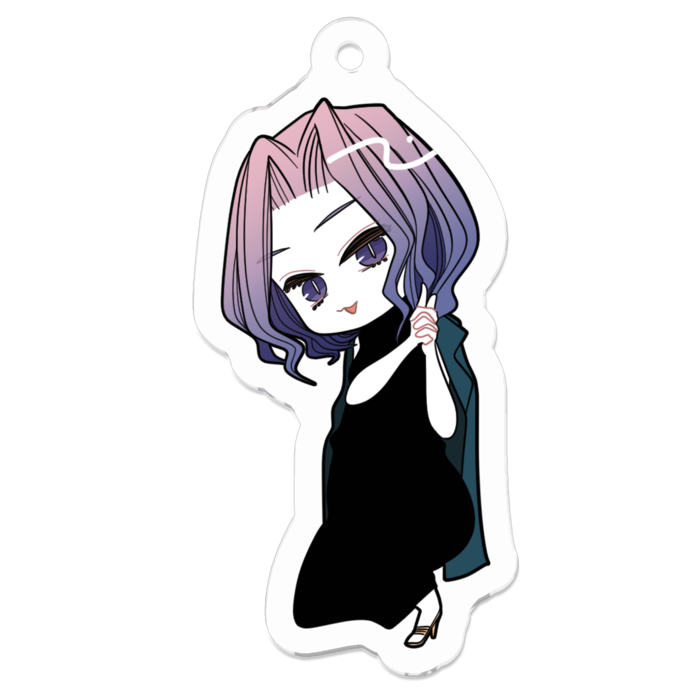 アクリルキーホルダー - 50 x 50 (mm)