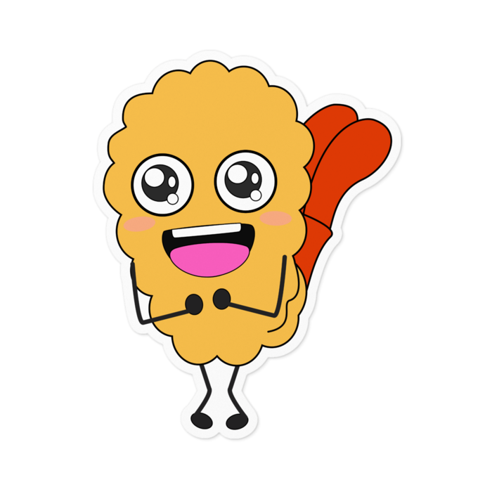 ステッカー - 100 x 100 (mm)