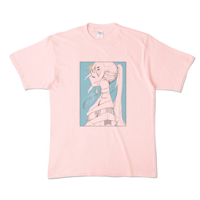 【XL / 淡色ピンク】春めきTシャツ