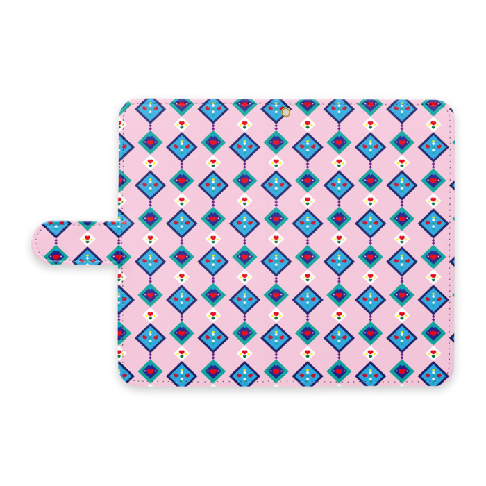 手帳型Androidケース - L - ストラップ穴 あり