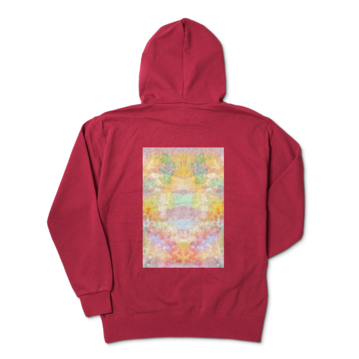 ジップパーカー - XL - 背面