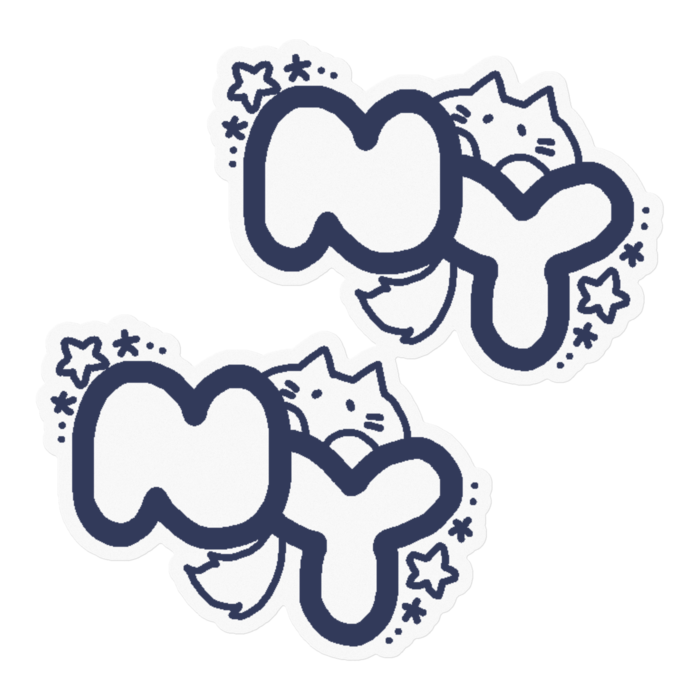 ステッカー - 100 x 100 (mm)(1)