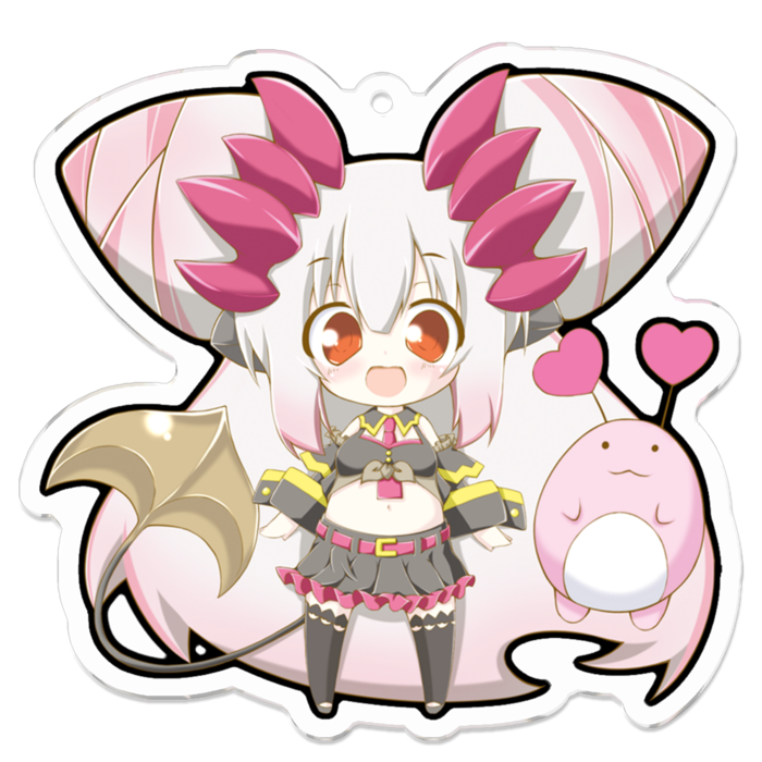 アクリルキーホルダー - 70 x 70 (mm)