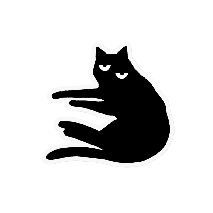 ステッカークリア - 100 x 100 (mm)