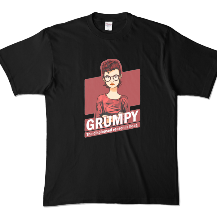 カラーTシャツ - XL - ブラック (濃色)