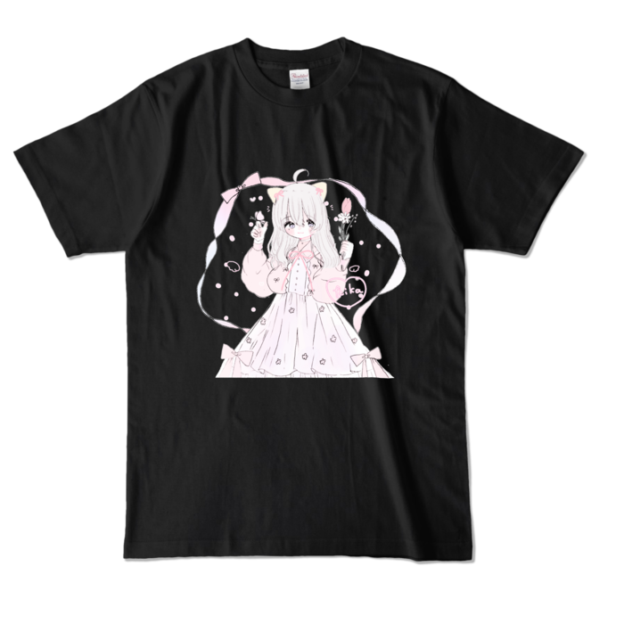 カラーTシャツ - L - ブラック (濃色)