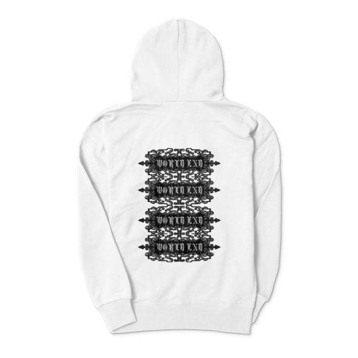 LOGOパーカー - S - 背面