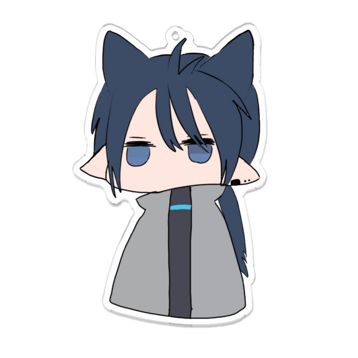 アクリルキーホルダー - 100 x 100 (mm)