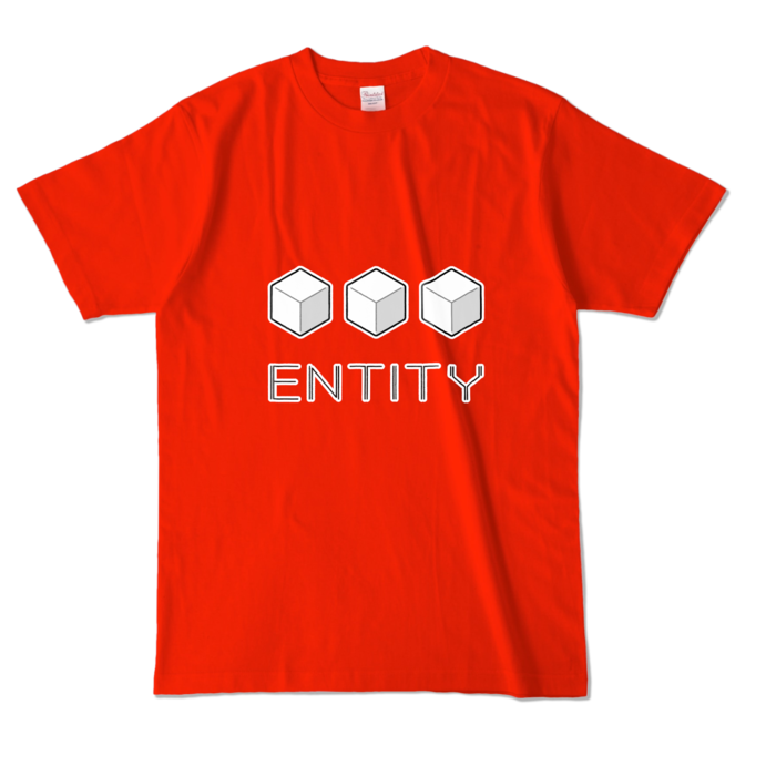 カラーTシャツ - L - レッド (濃色)