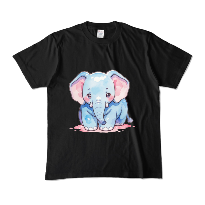 カラーTシャツ - M - ブラック (濃色)