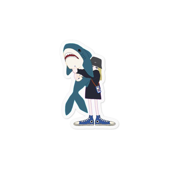 ステッカー - 100 x 100 (mm)