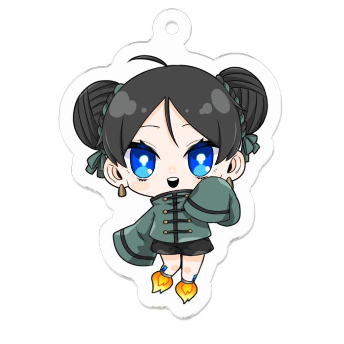 アクリルキーホルダー - 50 × 50 (mm)