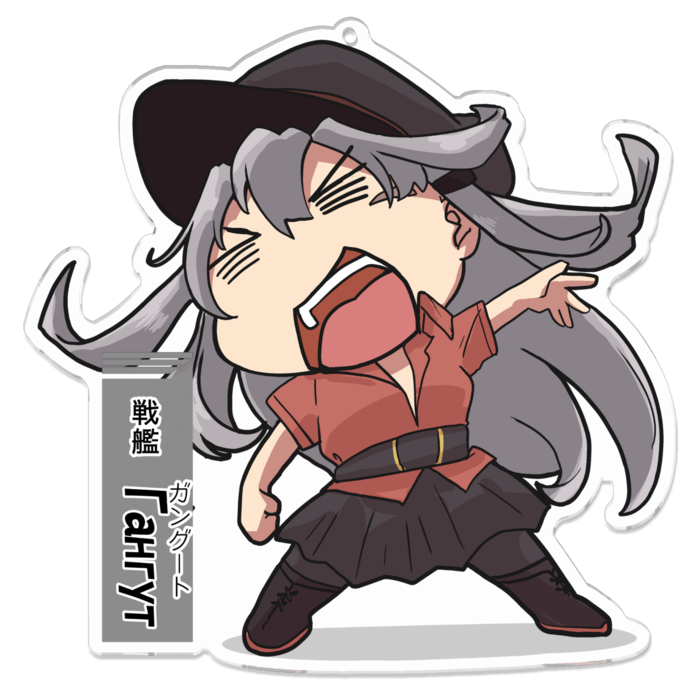 アクリルキーホルダー - 100 x 100 (mm)