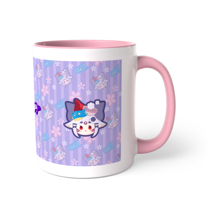 ツートンカラーマグカップ - 直径 8.2cm / 高さ 9.5cm