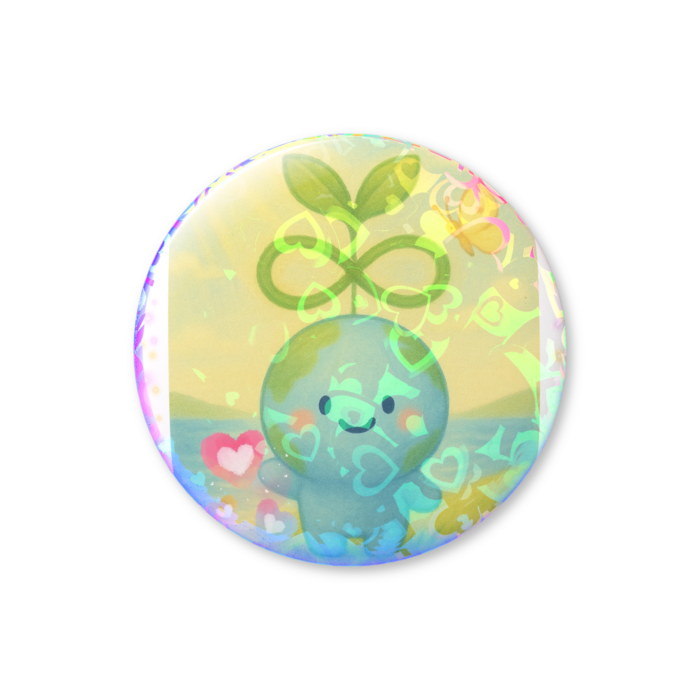 ホログラム缶バッジ - 44mm