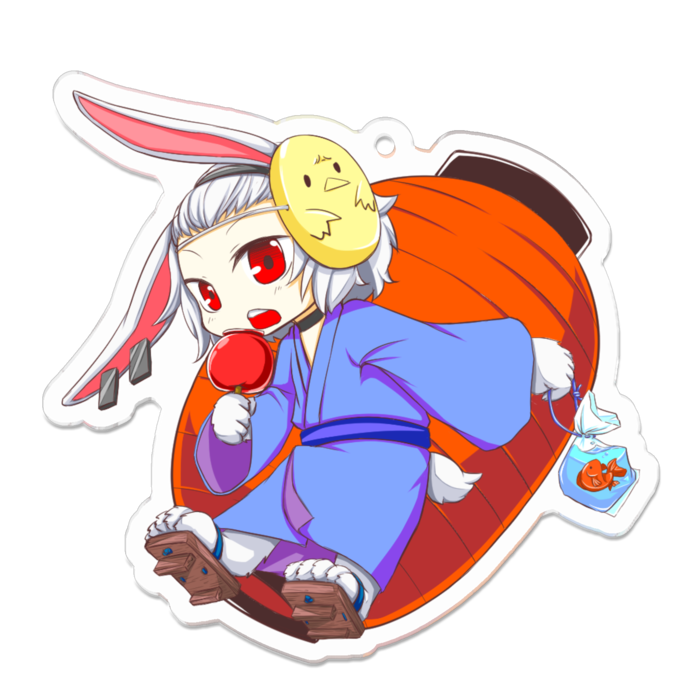 アクリルキーホルダー - 70 x 70 (mm)　Ｍ