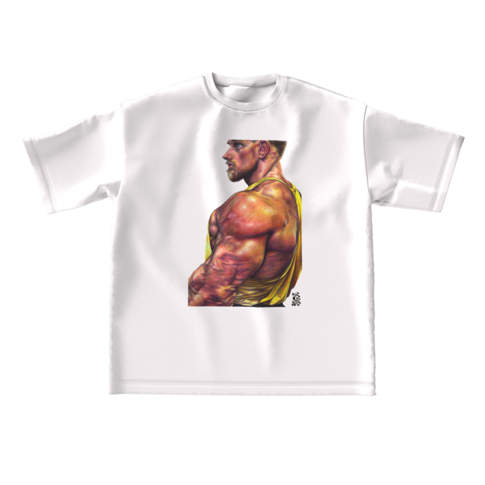 ビッグシルエットTシャツ - L - 両面