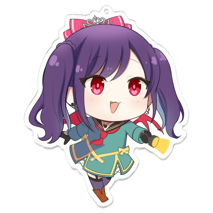 アクリルキーホルダー - 100 x 100 (mm)