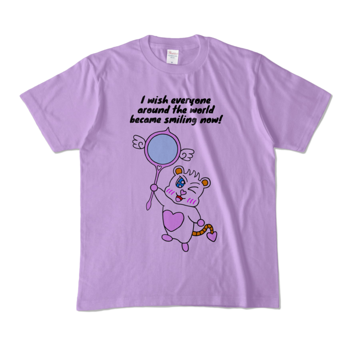 カラーTシャツ - M - ライトパープル (淡色)