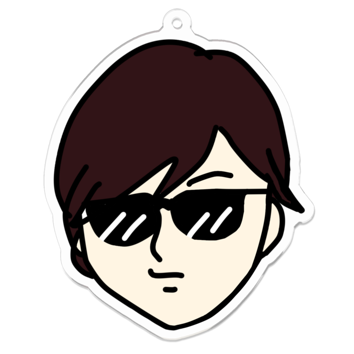 アクリルキーホルダー - 70 x 70 (mm)