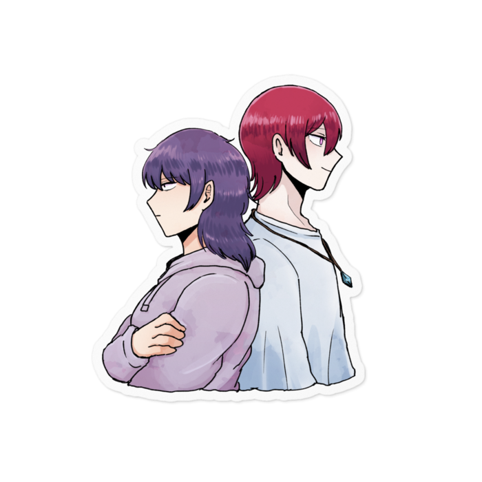 ステッカー - 100 x 100 (mm)