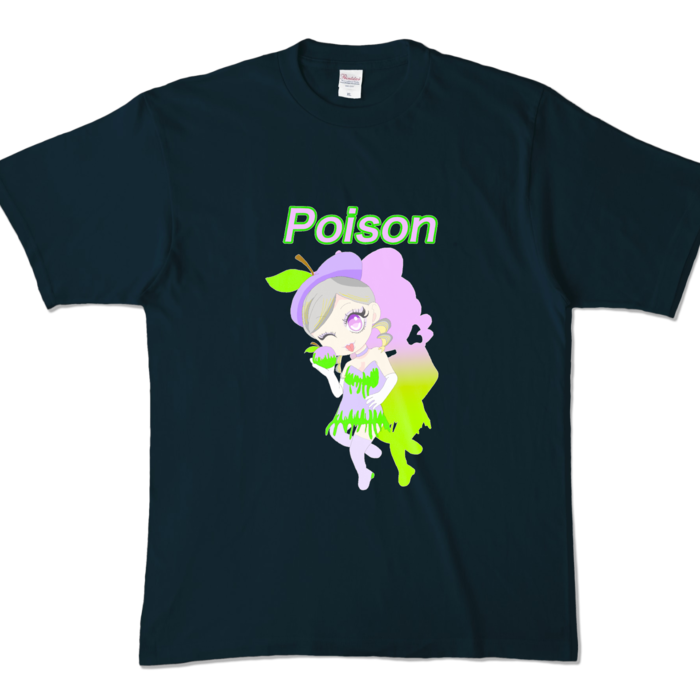 カラーTシャツ - XL - ネイビー (濃色)