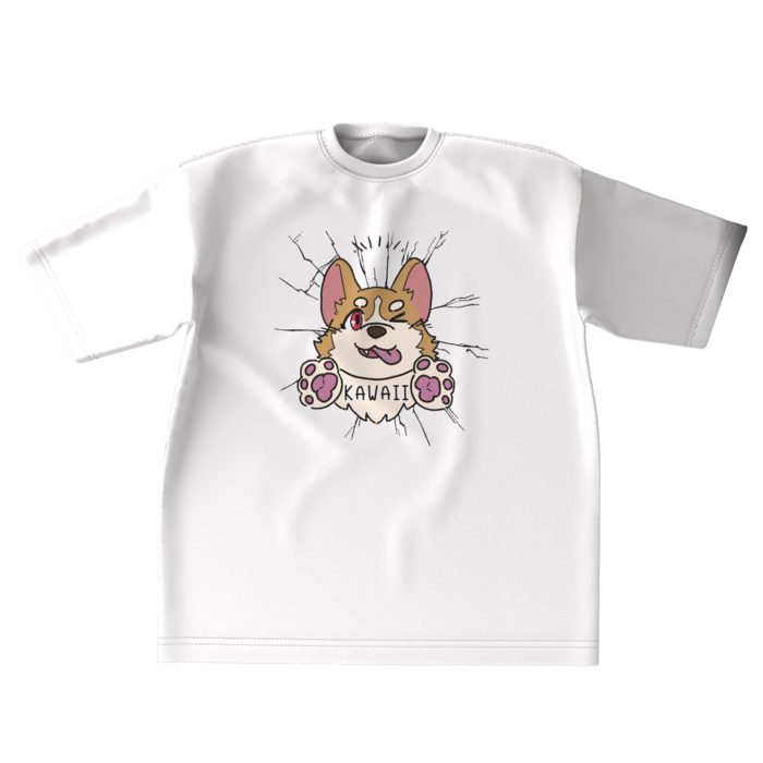 ビッグシルエットTシャツ - XL - 両面