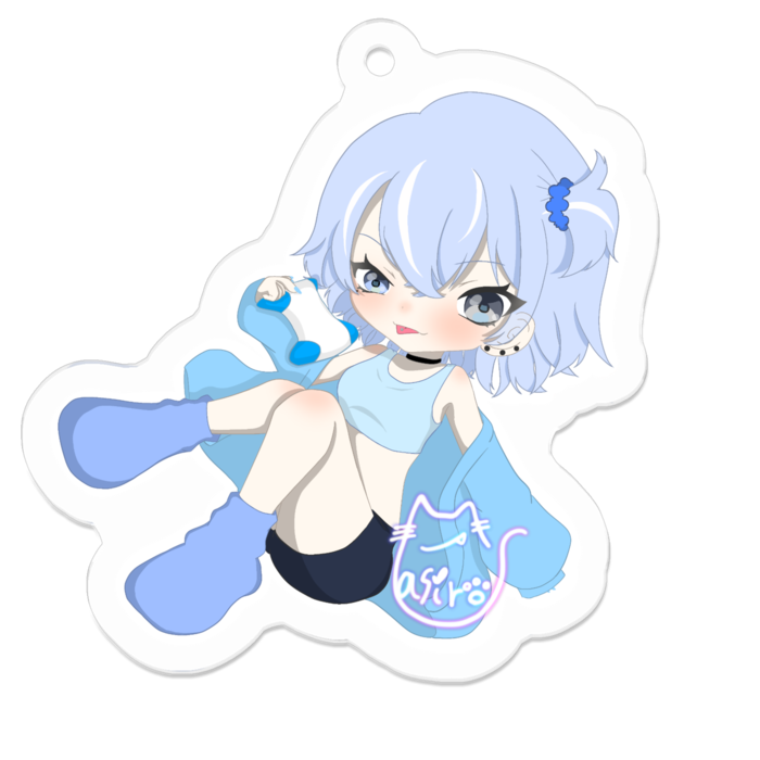 アクリルキーホルダー - 50 x 50 (mm)