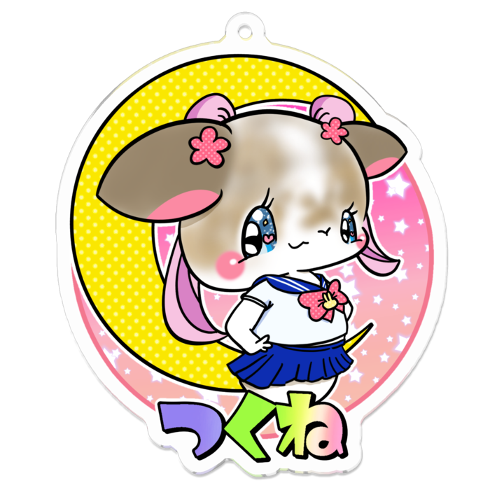 アクリルキーホルダー - 70 x 70 (mm)