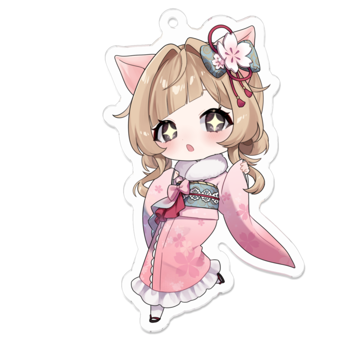 ツインおだんご キラキラ目