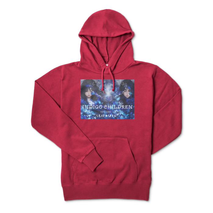 パーカー - M - バーガンディ