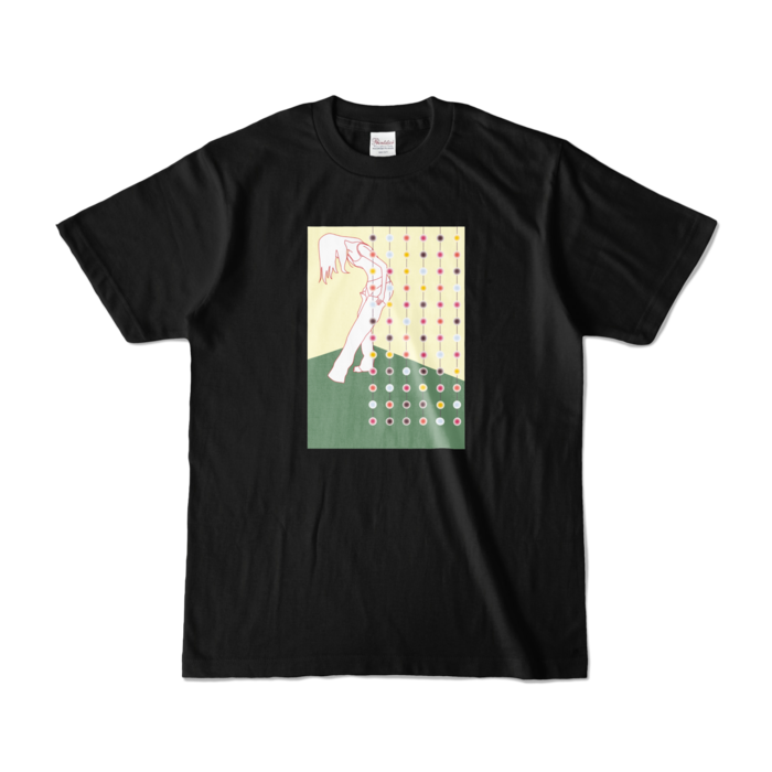 カラーTシャツ - S - ブラック (濃色)