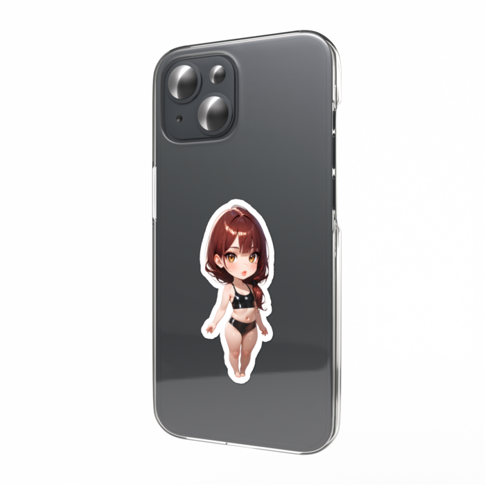 姐さん!!👙チュウくらい💋スマホステッカー - 縦