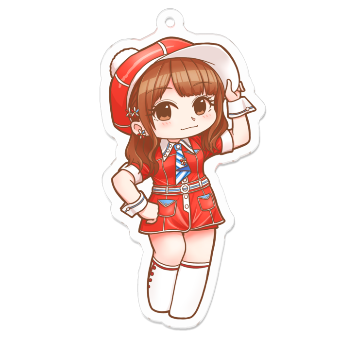 アクリルキーホルダー - 70 x 70 (mm)