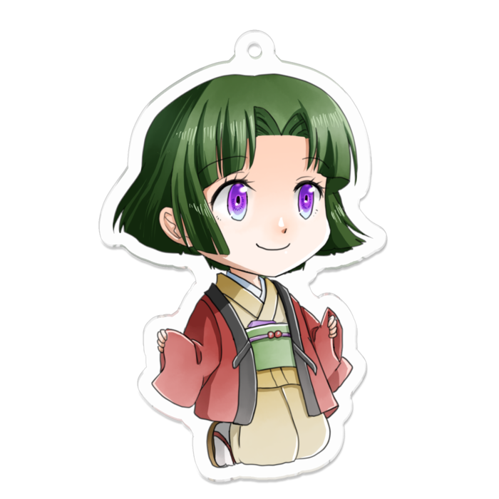 座敷童アクリルキーホルダー - 70 x 70 (mm)(1)