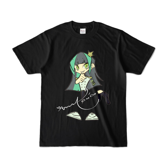 カラーTシャツ - S - ブラック (濃色)