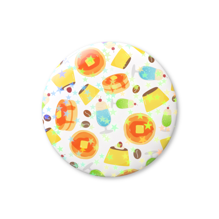 ホログラム缶バッジ - 32mm