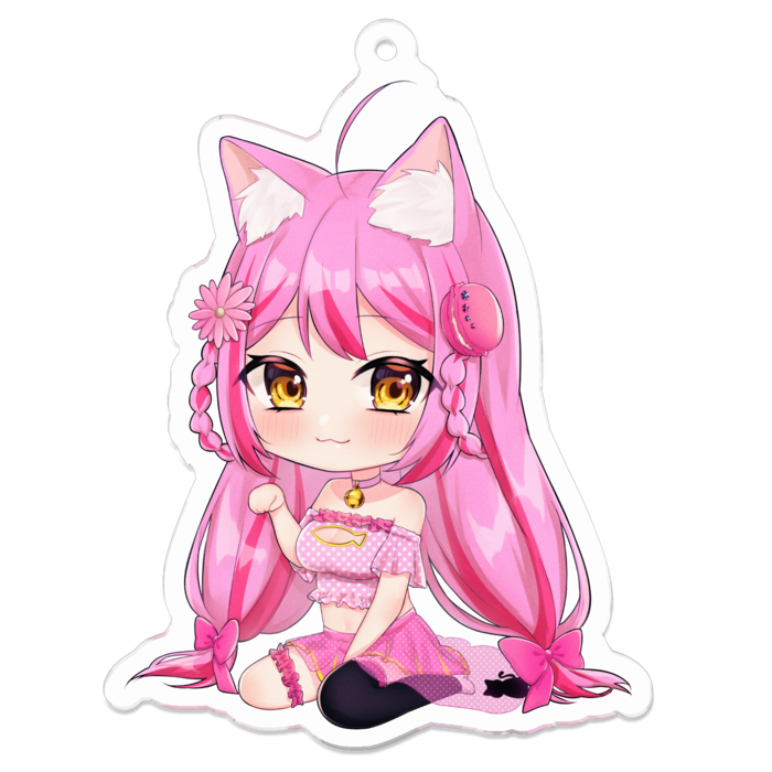 アクリルキーホルダー - 70 x 70 (mm)