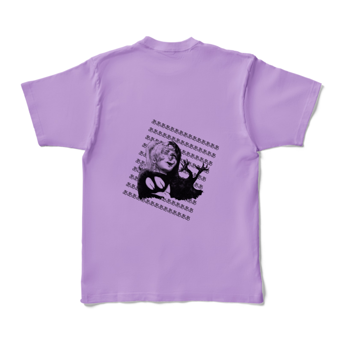 カラーTシャツ - XL - ライトパープル （淡色）