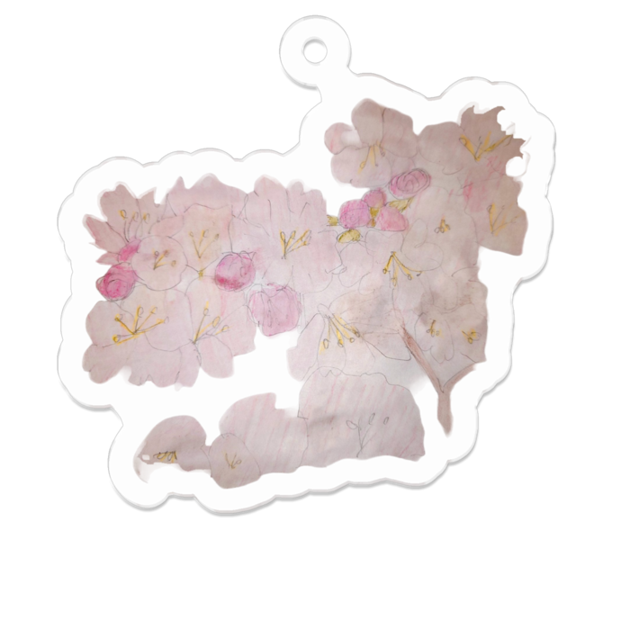 アクリルキーホルダー - 50 x 50 (mm)