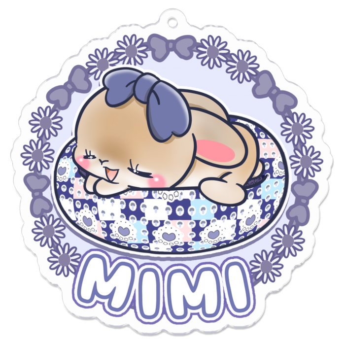 アクリルキーホルダー - 70 × 70 (mm)