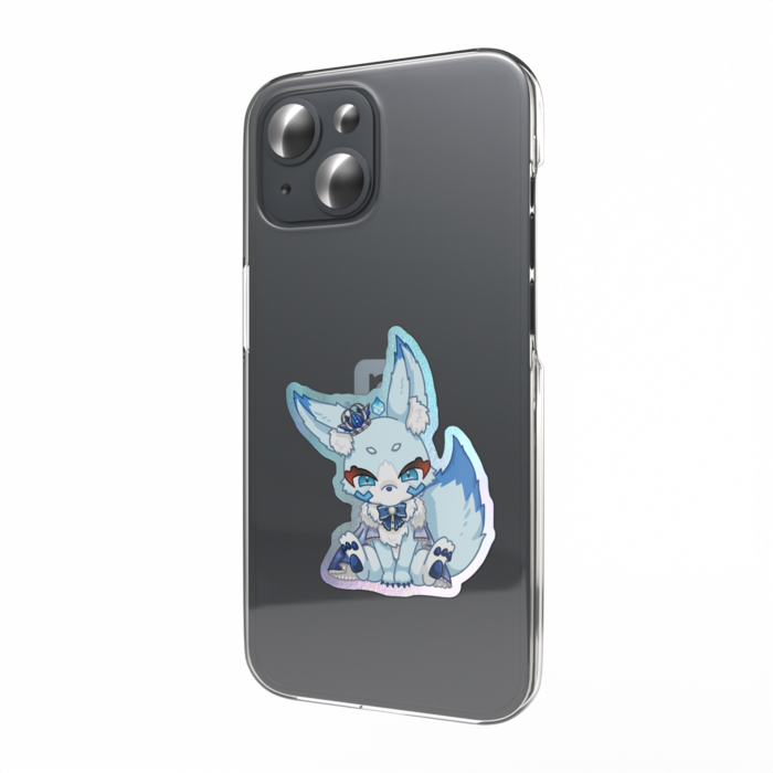 オーロラスマホステッカー②🦊