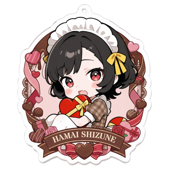 アクリルキーホルダー - 70 x 70 (mm)