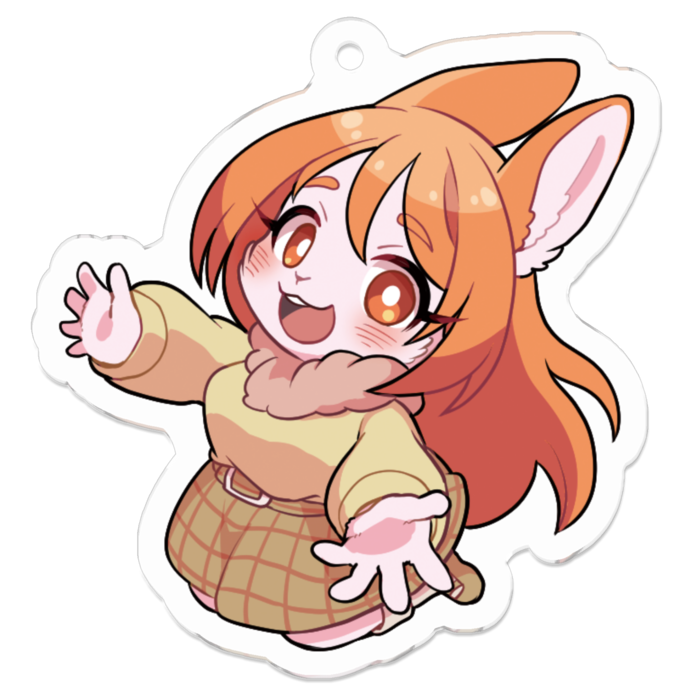 アクリルキーホルダー - 50 x 50 (mm)