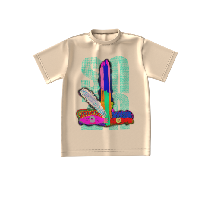 ビッグシルエットTシャツ - S - 正面