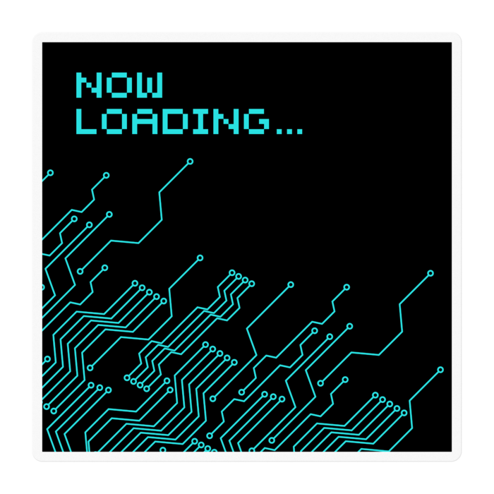 ステッカー - 100 x 100 (mm)