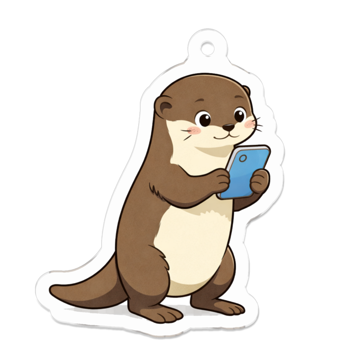 アクリルキーホルダー - 50 x 50 (mm)