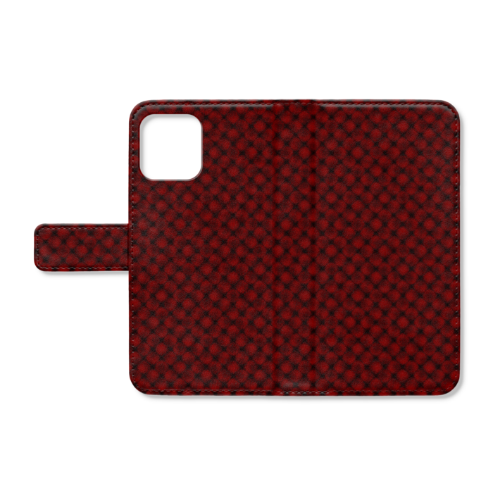 【Fuwa-Flower(R)】手帳型iPhoneケース - iPhone12 / 12 Pro - ストラップ穴 なし