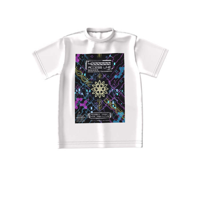 【ホワイト・Sサイズ】ビッグシルエットTシャツ