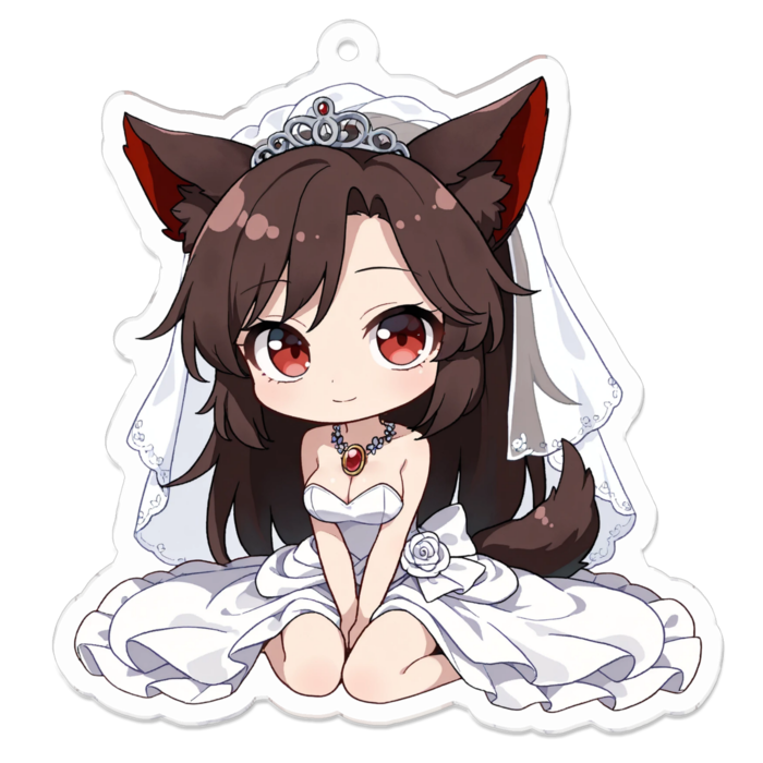 アクリルキーホルダー - 70 x 70 (mm)(キャラのみ)